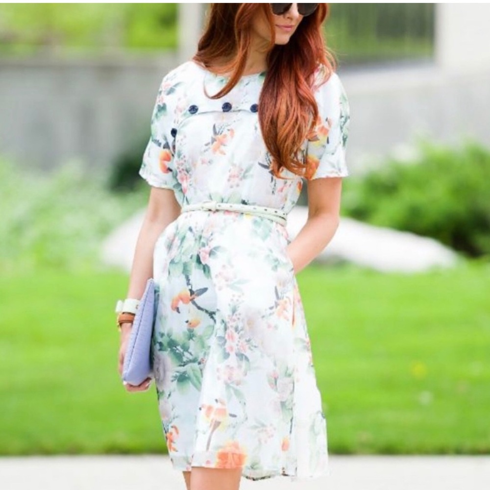 ALICE’S PIG Crescent Spring Floral Dress